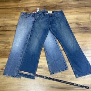 Levi’s Signature Low Boot Jeans 34W 32L Lot Of 2